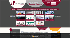 Desktop Screenshot of cjprestations.com